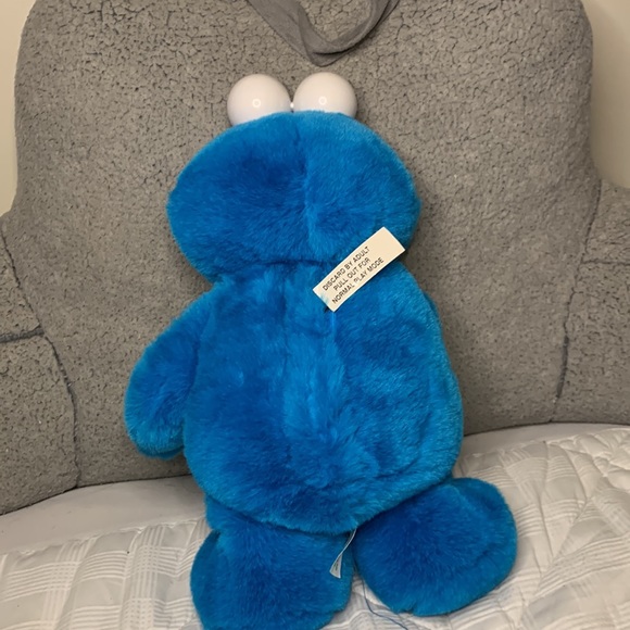 Vintage NWOB 90’s Tickle Me Cookie Monster Demo-Mode Tag still Attached IS - Picture 6 of 12